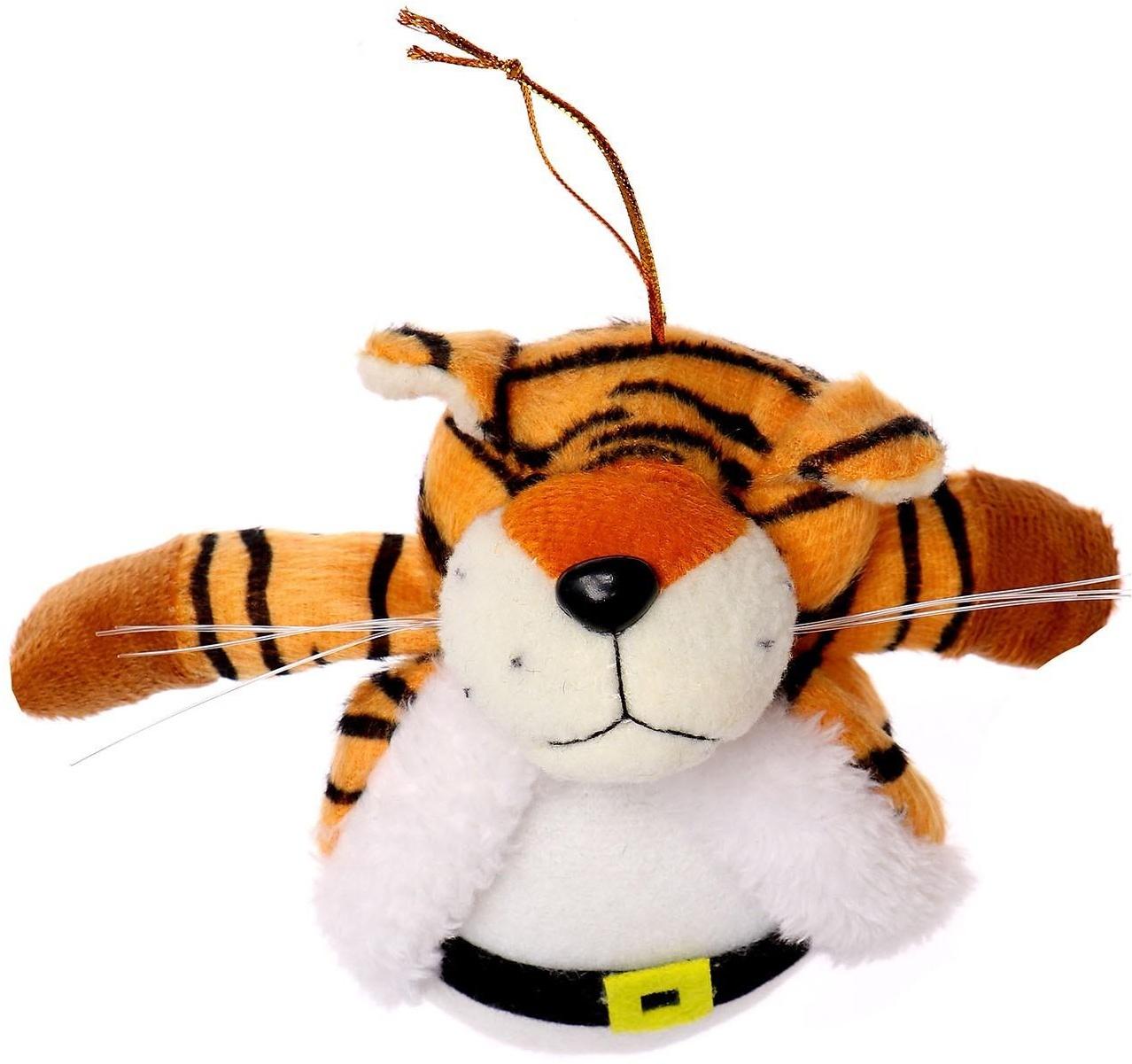 Мягкая игрушка «Тигруля» на подвесе, цвет МИКС