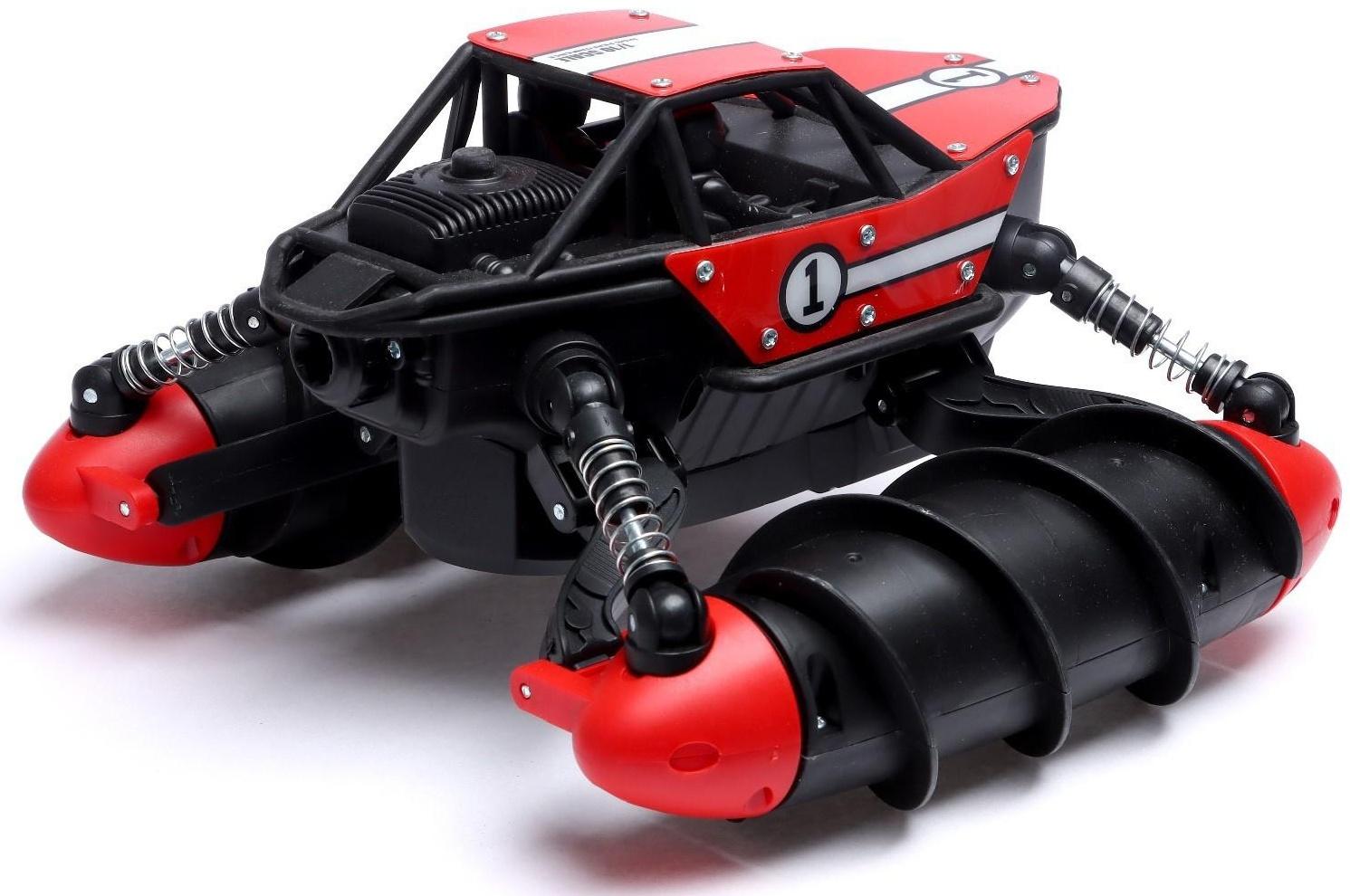 Машина радиоуправляемая «Амфибия», плавает, работает от аккумулятора