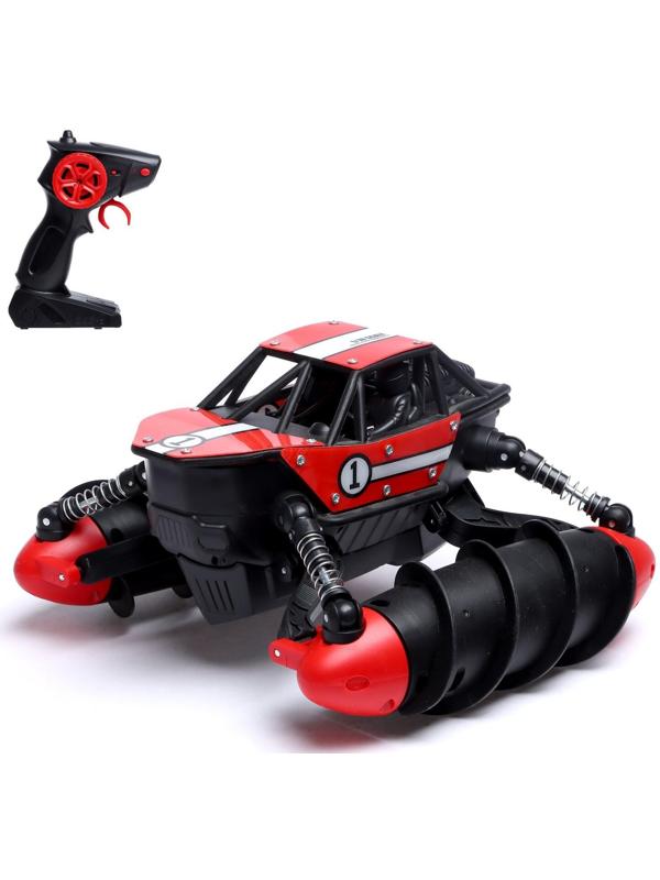 Машина радиоуправляемая «Амфибия», плавает, работает от аккумулятора