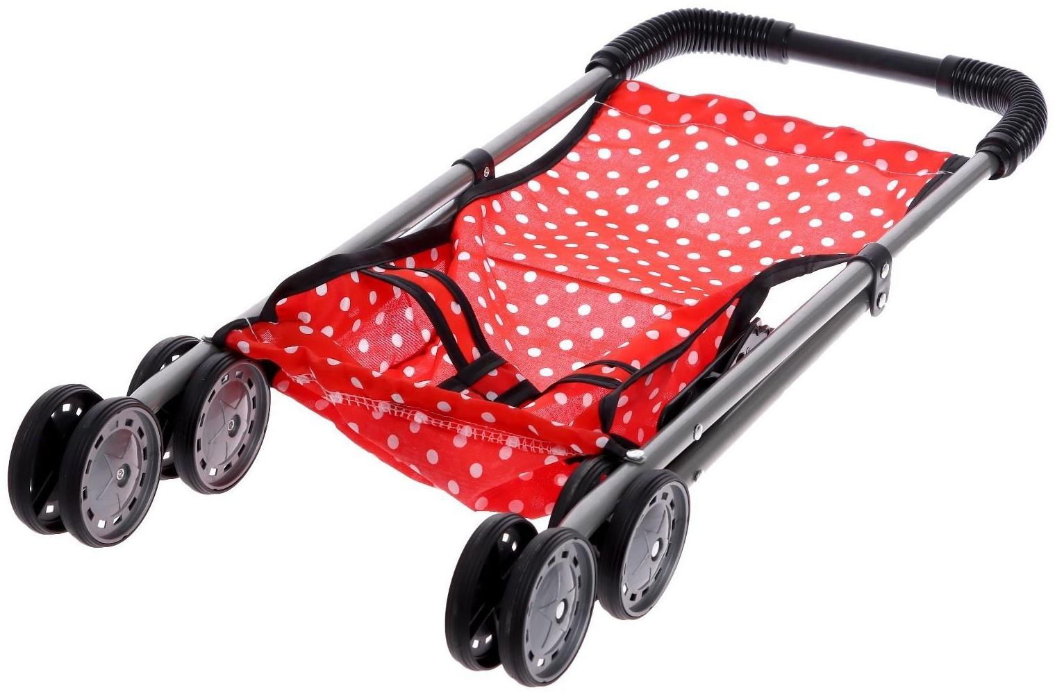 Коляска для кукол, летняя, металлический каркас