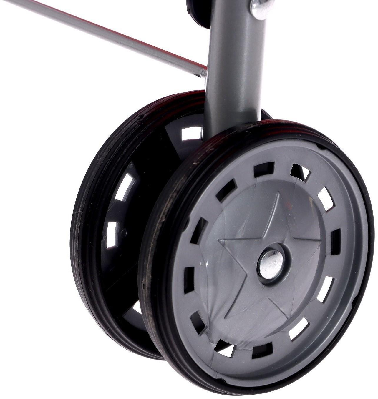 Коляска для кукол, летняя, металлический каркас