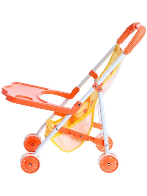 Коляска для кукол, летняя, металлический каркас