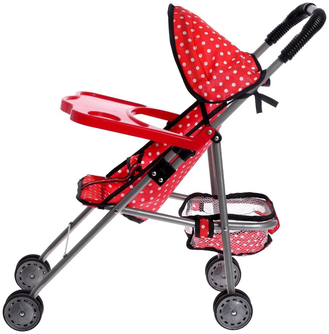 Коляска для кукол, летняя, металлический каркас