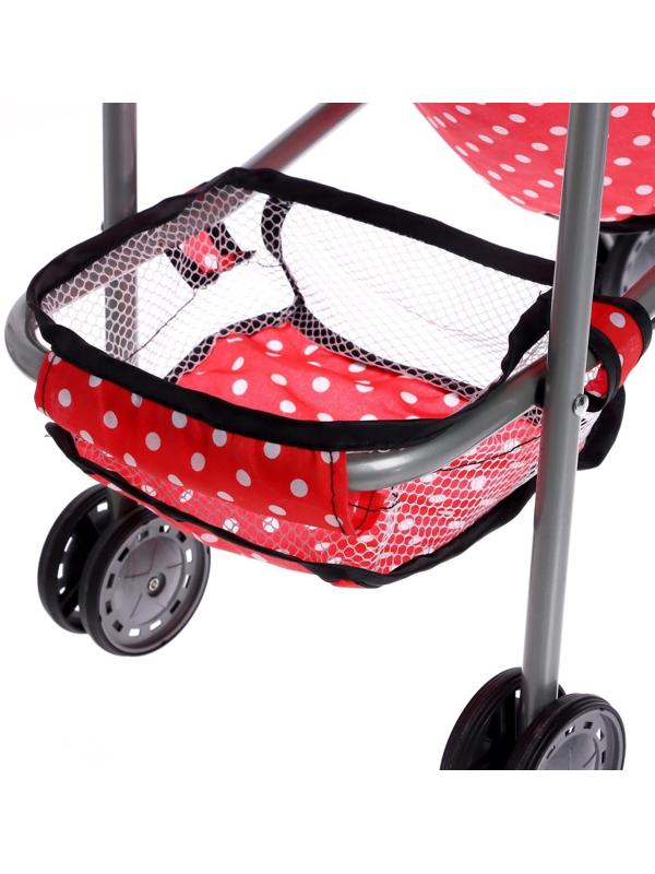 Коляска для кукол, летняя, металлический каркас