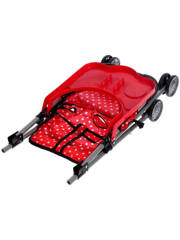 Коляска для кукол, летняя, металлический каркас