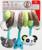 Растяжка - спираль мягкая с погремушкой на кроватку/коляску «Пандочка», р-р 24-86