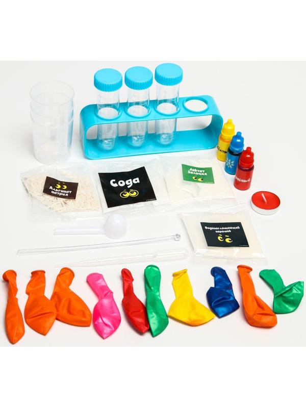 Набор для опытов Фиксики «Фикси опыты. Большой набор», 12 опытов, друзья