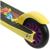 Самокат-снегокат зимний трюковой 2 в 1, цвет жёлтый