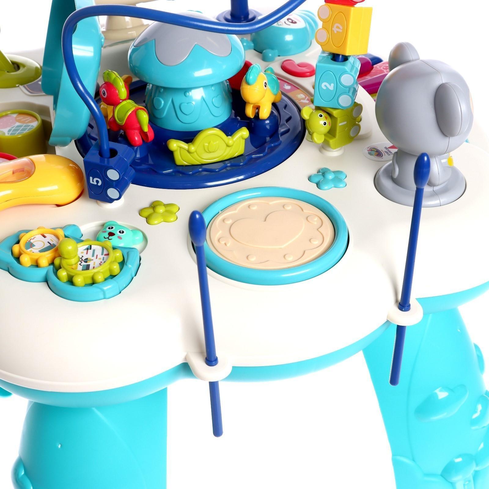 Развивающий столик «Весёлая игра», световые и звуковые эффекты