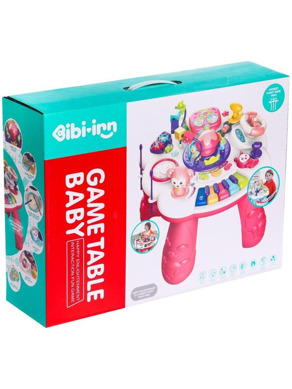 Развивающий столик «Весёлая игра», световые и звуковые эффекты