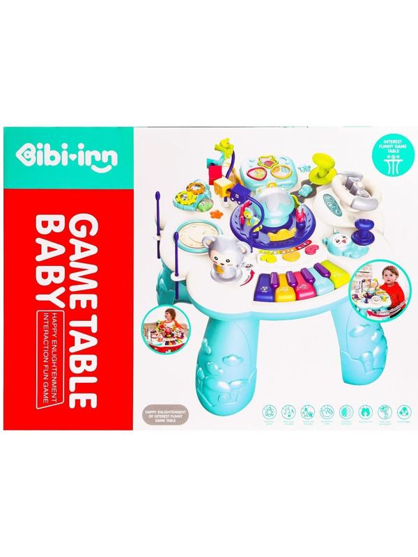 Развивающий столик «Весёлая игра», световые и звуковые эффекты