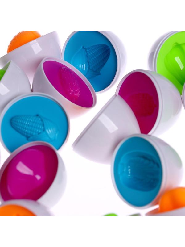 Сортер «Фрукты и овощи», 12 яиц в наборе