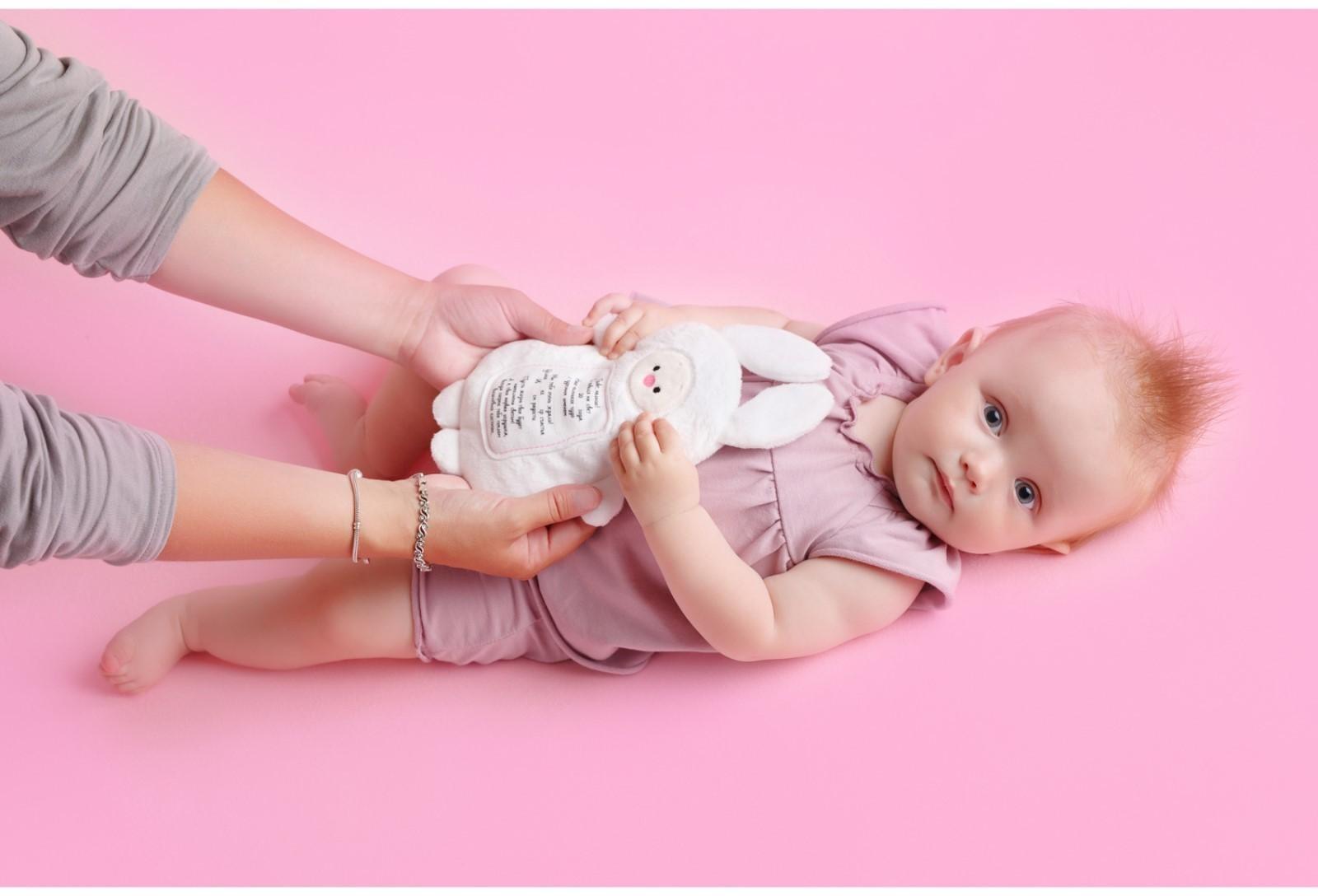 Мягкая игрушка 3 в 1 «Зайка» с метрикой, с вишнёвыми косточками, 19,5 см