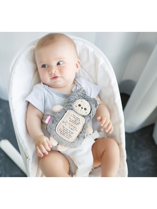 Мягкая игрушка 3 в 1 «Котёнок» с метрикой, с вишнёвыми косточками, 19,5 см