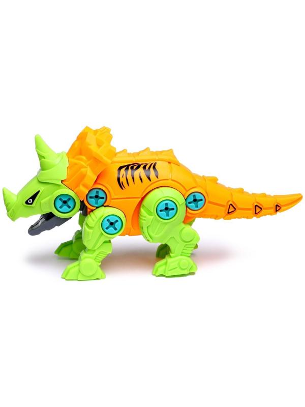 Конструктор винтовой «Стиракозавр», с отвёрткой, 26 деталей