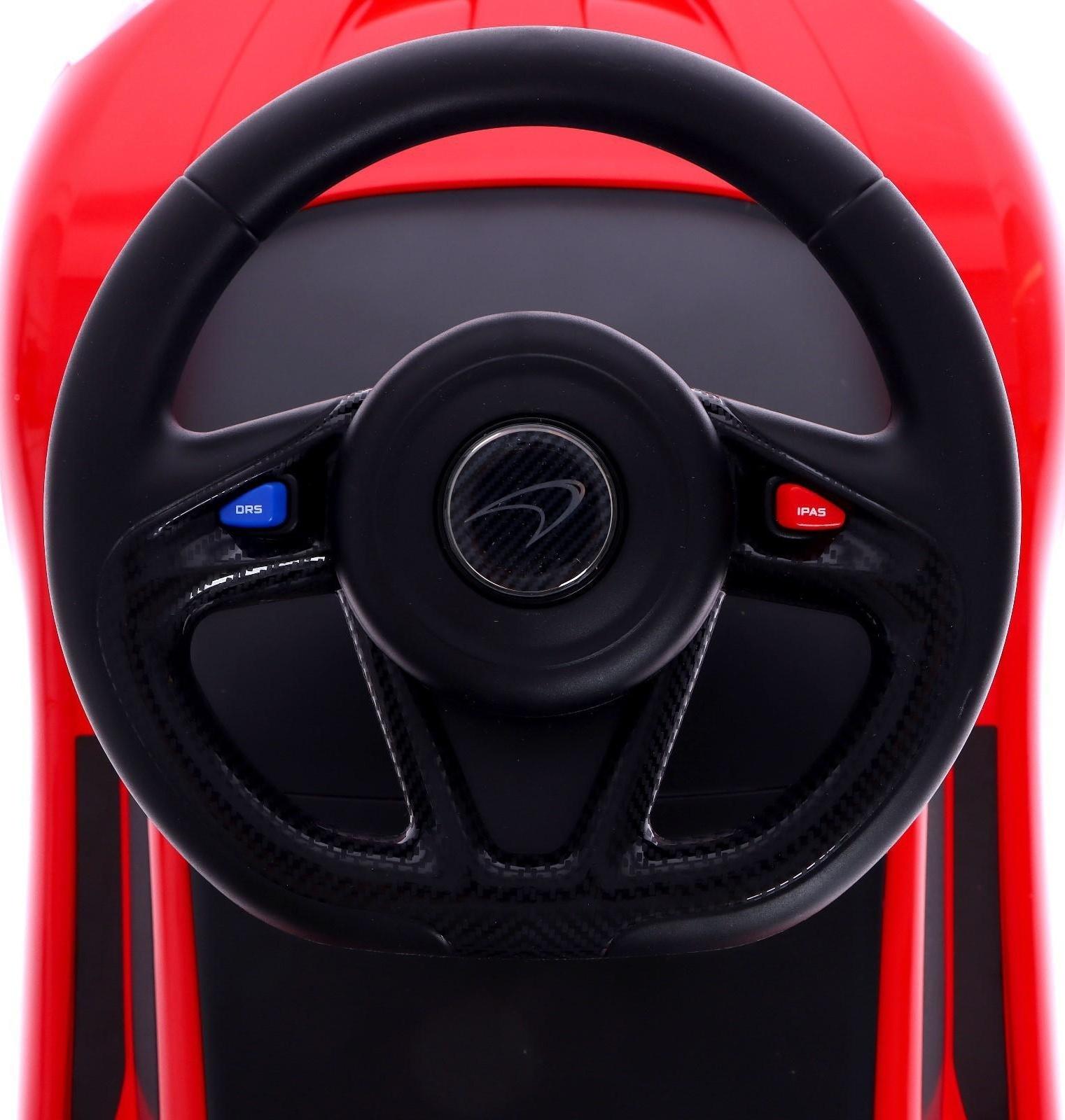 Толокар McLaren P1, звуковые эффекты, цвет красный