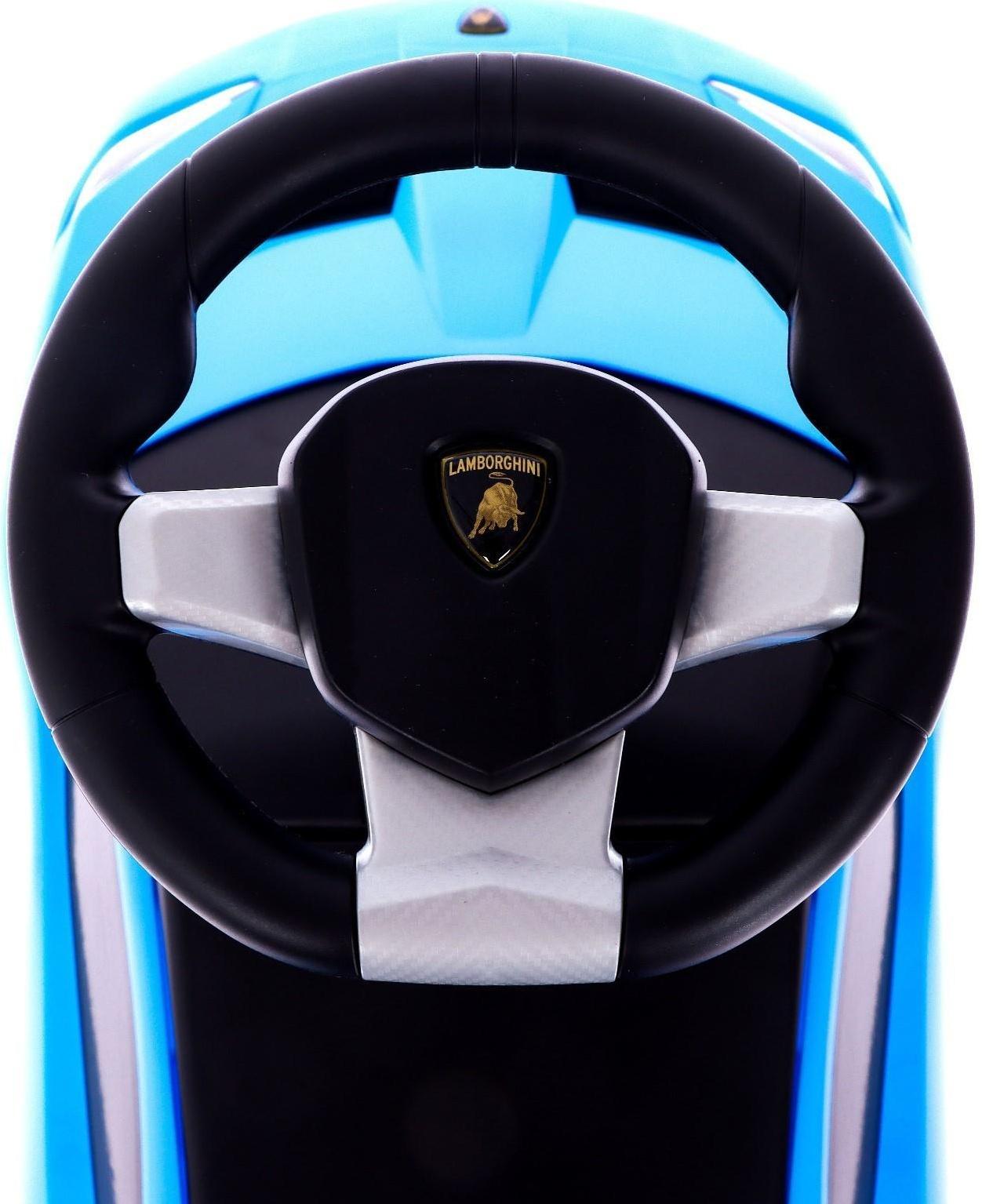 Толокар Lamborghini Centenario, колеса из PVC, цвет синий