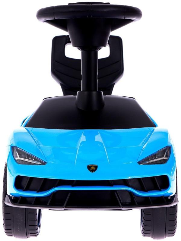 Толокар Lamborghini Centenario, колеса из PVC, цвет синий