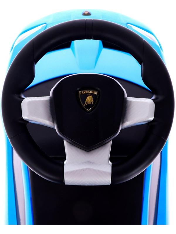 Толокар Lamborghini Centenario, колеса из PVC, цвет синий