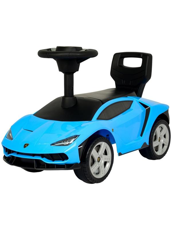 Толокар Lamborghini Centenario, колеса из PVC, цвет синий