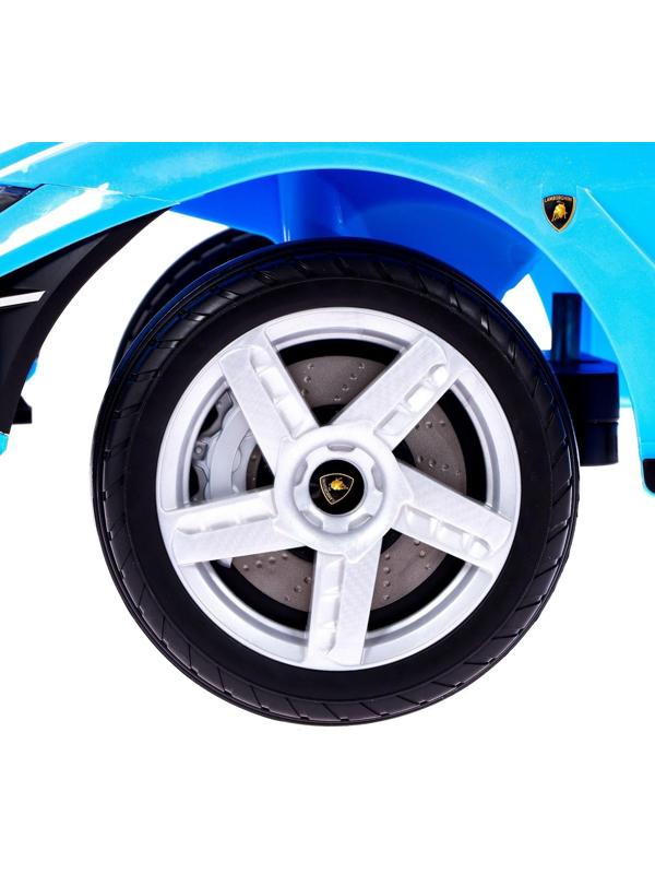 Толокар Lamborghini Centenario, колеса из PVC, цвет синий