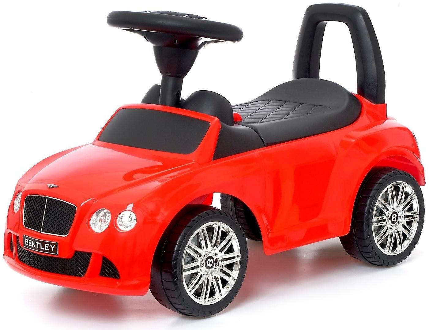 Толокар Bentley Continental GT, звуковые эффекты, цвет красный