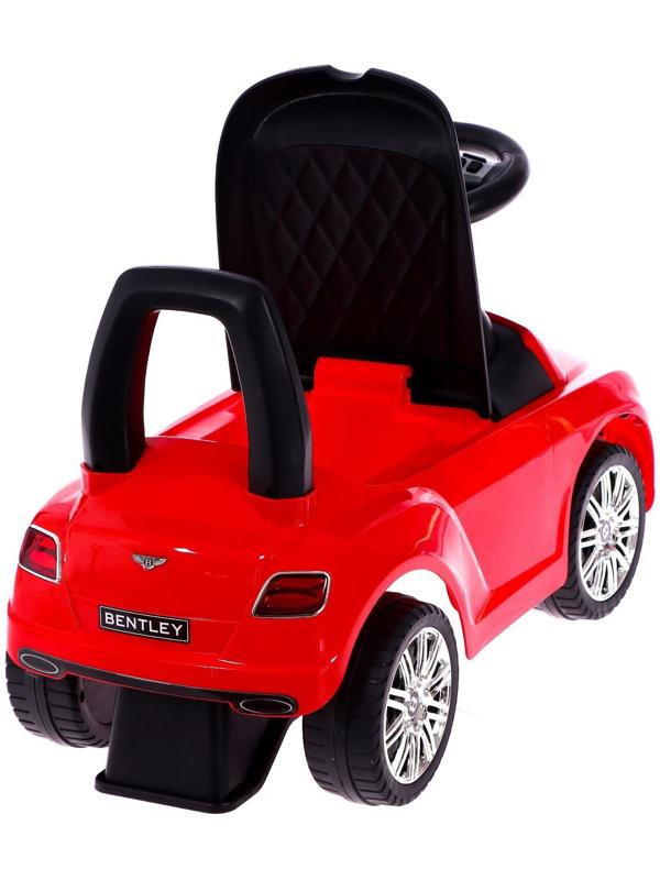 Толокар Bentley Continental GT, звуковые эффекты, цвет красный
