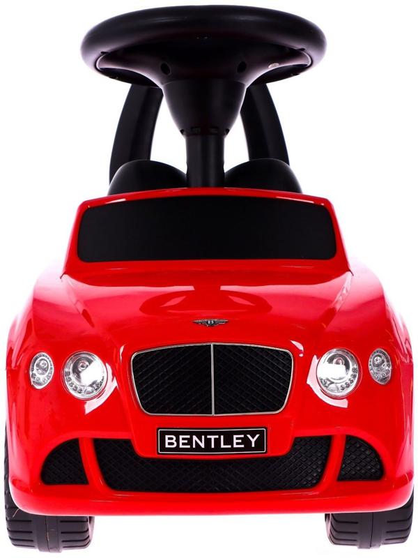 Толокар Bentley Continental GT, звуковые эффекты, цвет красный