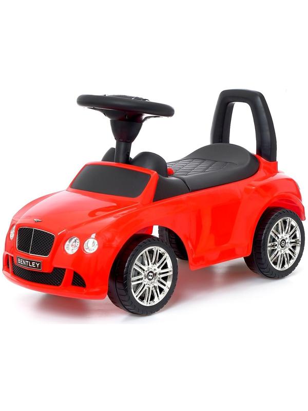 Толокар Bentley Continental GT, звуковые эффекты, цвет красный