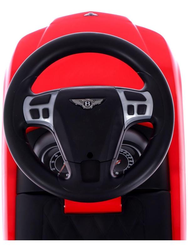 Толокар Bentley Continental GT, звуковые эффекты, цвет красный