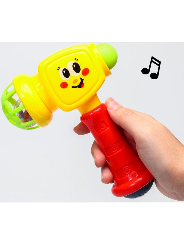 Игровой развивающий центр «Мишки + игрушка Молоточек», подвесные прорезыватели и погремушки