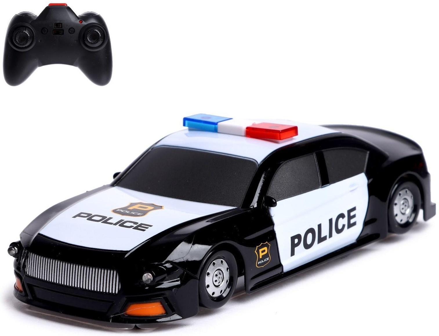 Антигравитационная машинка «Полиция», радиоуправление, аккумулятор, ездит по стенам