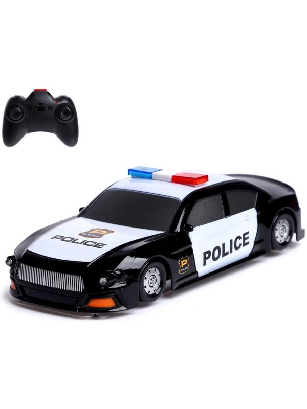 Антигравитационная машинка «Полиция», радиоуправление, аккумулятор, ездит по стенам