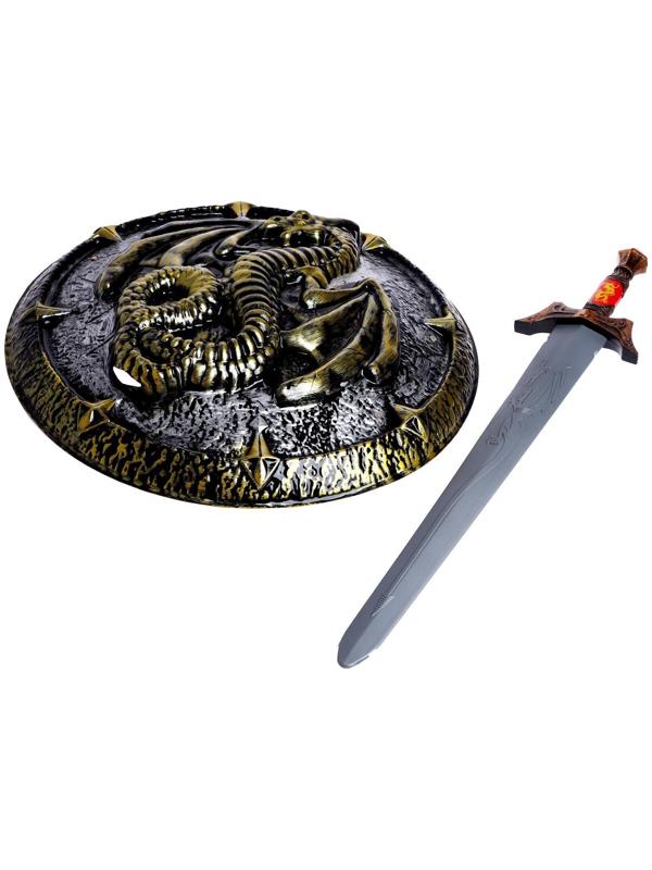Набор рыцаря «Воин дракона», щит и меч