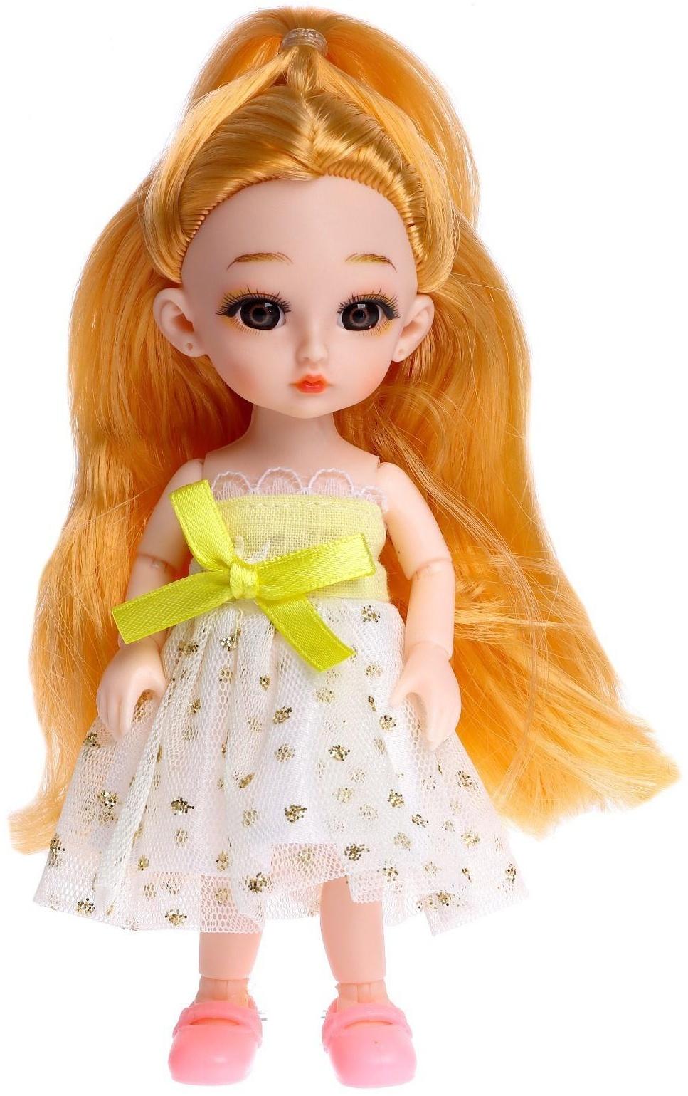 Кукла модная «Кристина» шарнирная, в платье, МИКС