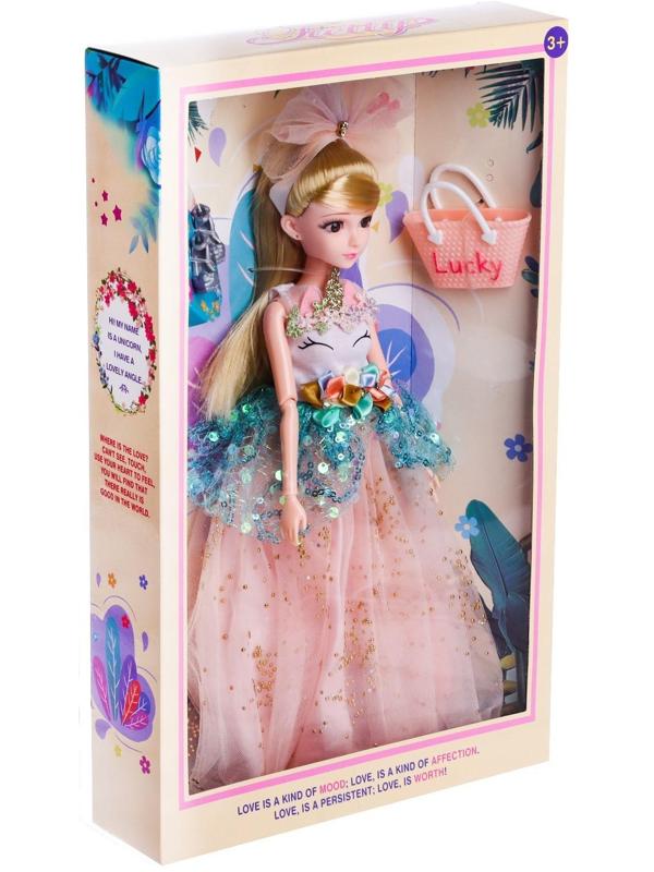 Кукла модная шарнирная «Принцесса» в пышном платье, МИКС
