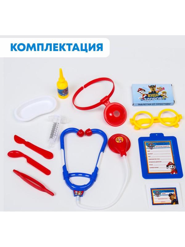 Набор доктора игровой, Paw Patrol, 12 предметов в чемоданчике