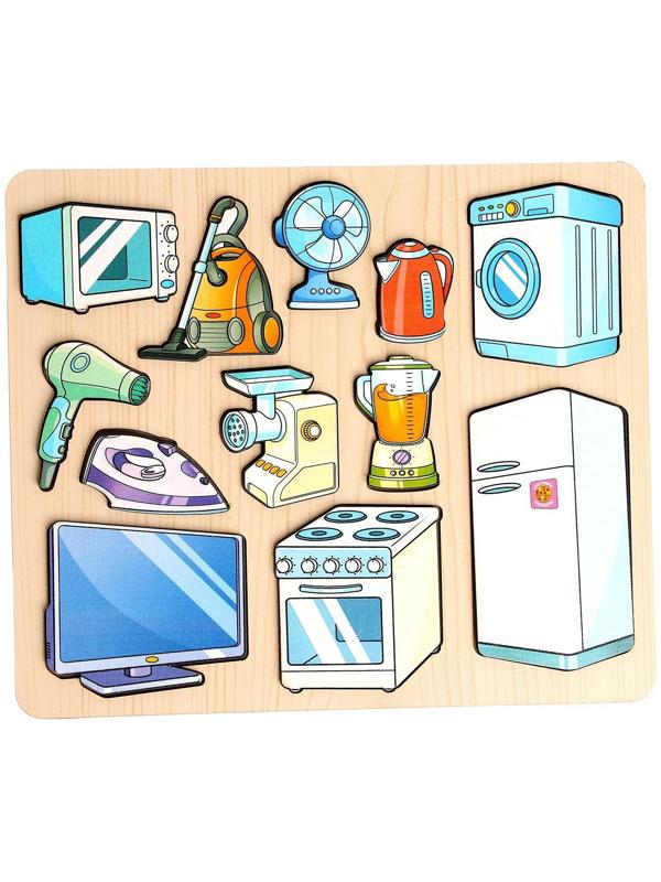 Рамка-вкладыш «Бытовая техника» 12 деталей