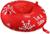 Тюбинг-ватрушка, диаметр чехла 120 см, тент/оксфорд, цвет красный