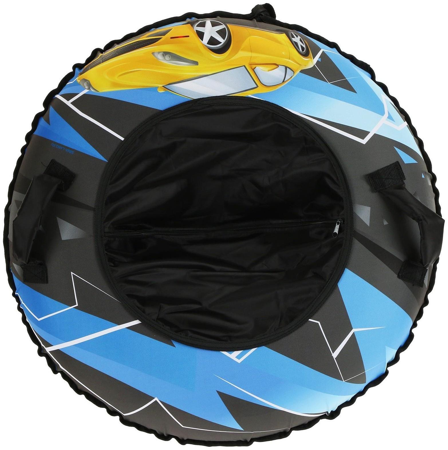 Тюбинг-ватрушка «Машина», диаметр чехла 80 см, тент/оксфорд