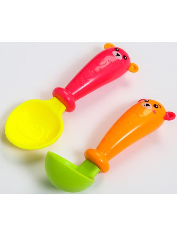 Набор погремушек-прорезывателей «Наш малыш Ложечки», 3шт