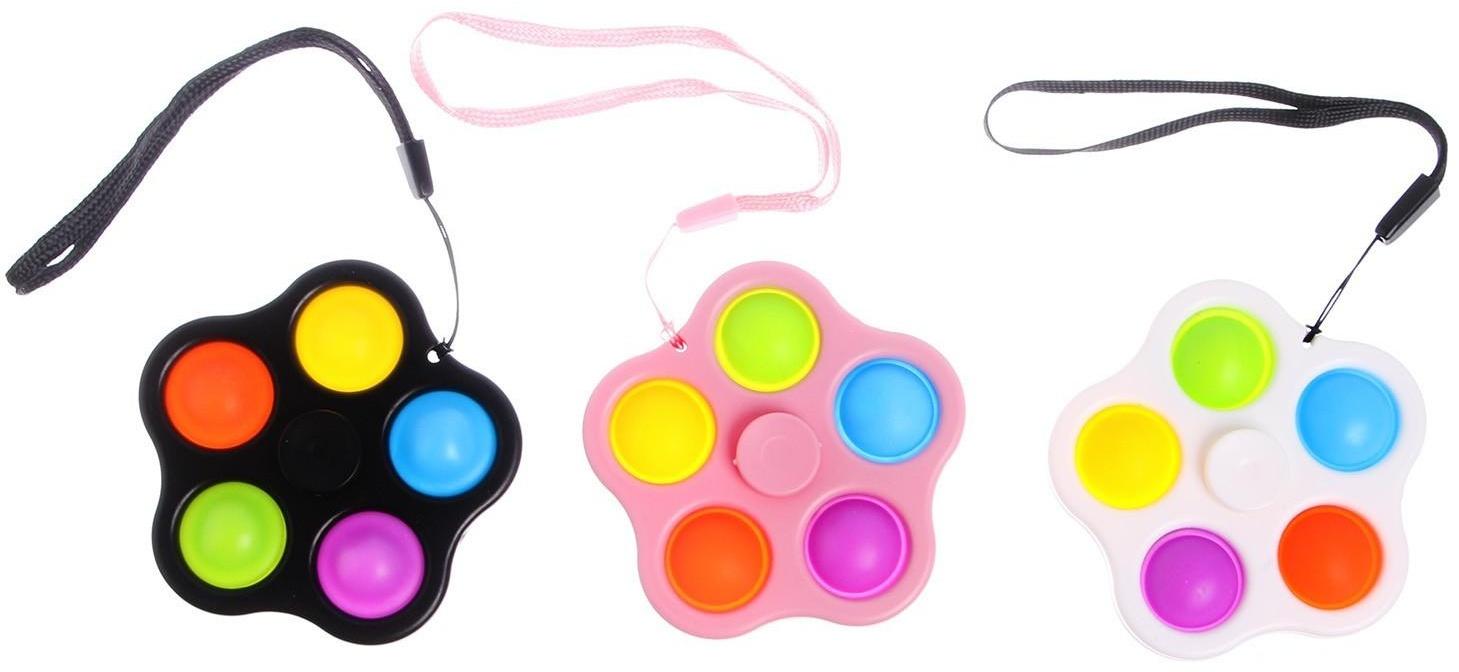 Спиннер «Симпл-димпл», цвета МИКС