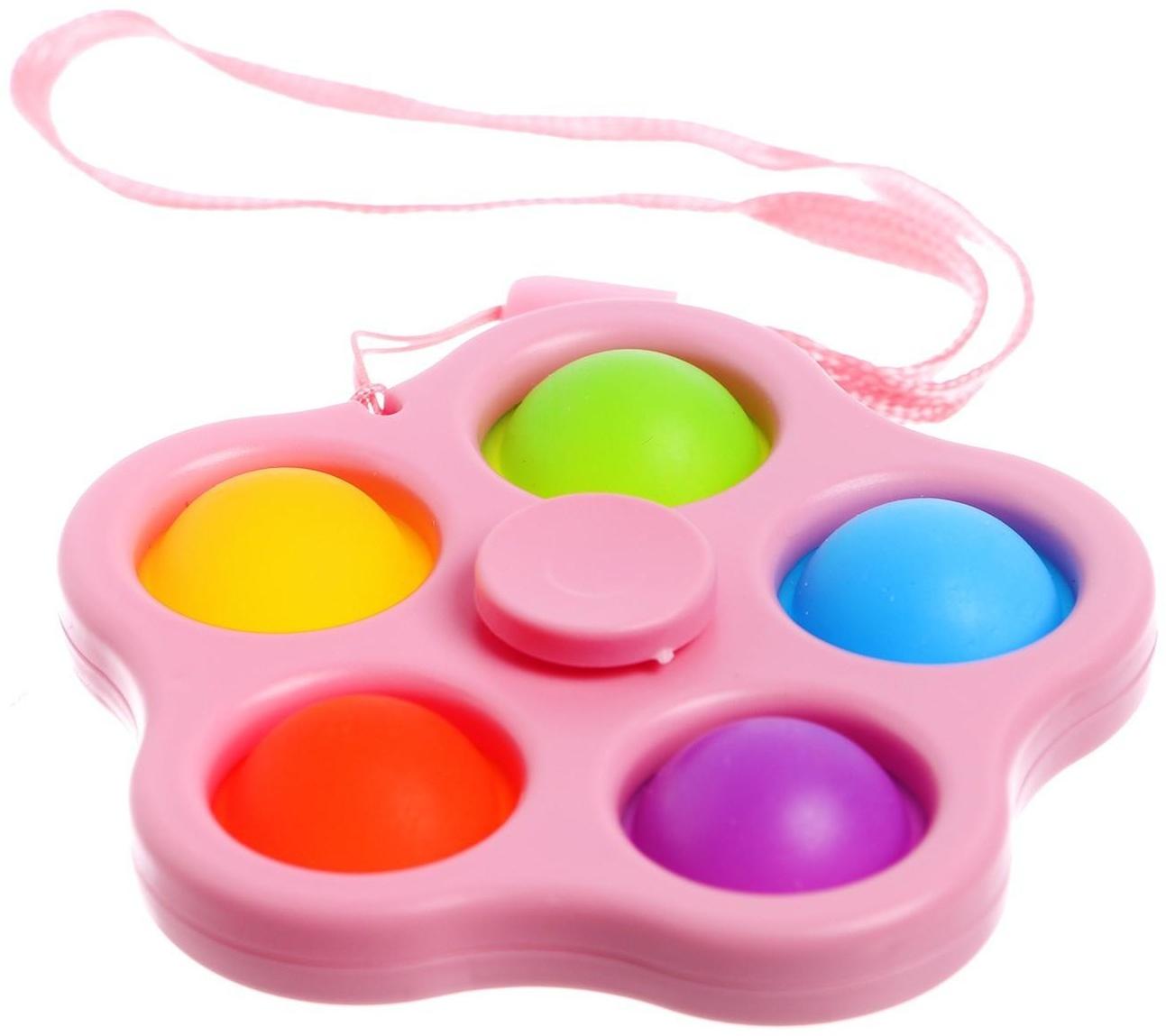 Спиннер «Симпл-димпл», цвета МИКС