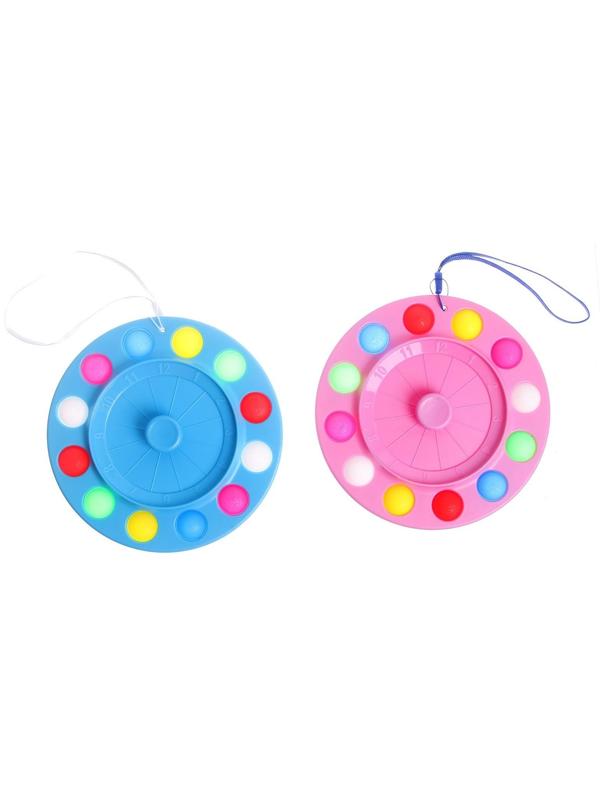 Развивающая игрушка «Часики», симпл-димпл, цвета МИКС