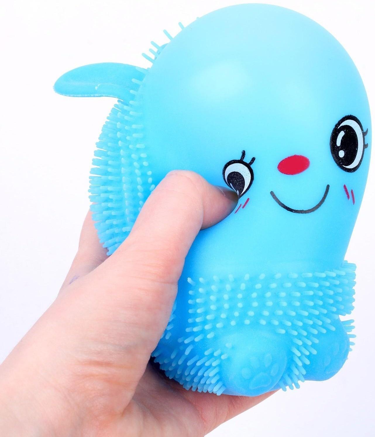 Ёжка «Зайка» световой, цвета МИКС