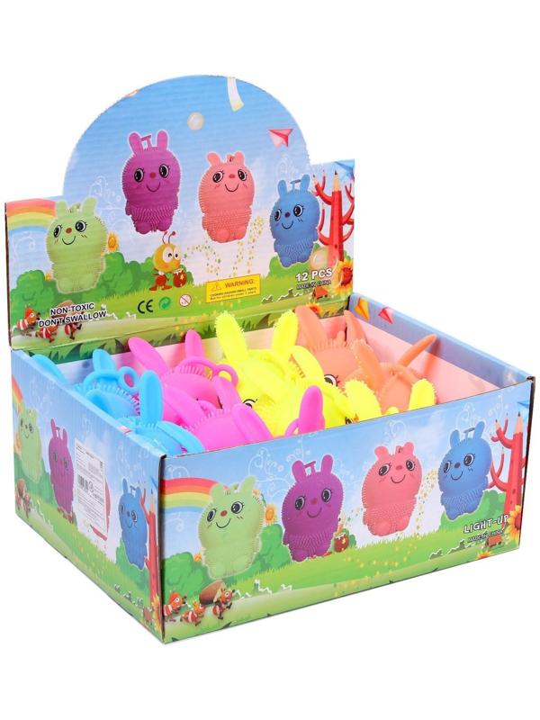 Ёжка «Зайка» световой, цвета МИКС