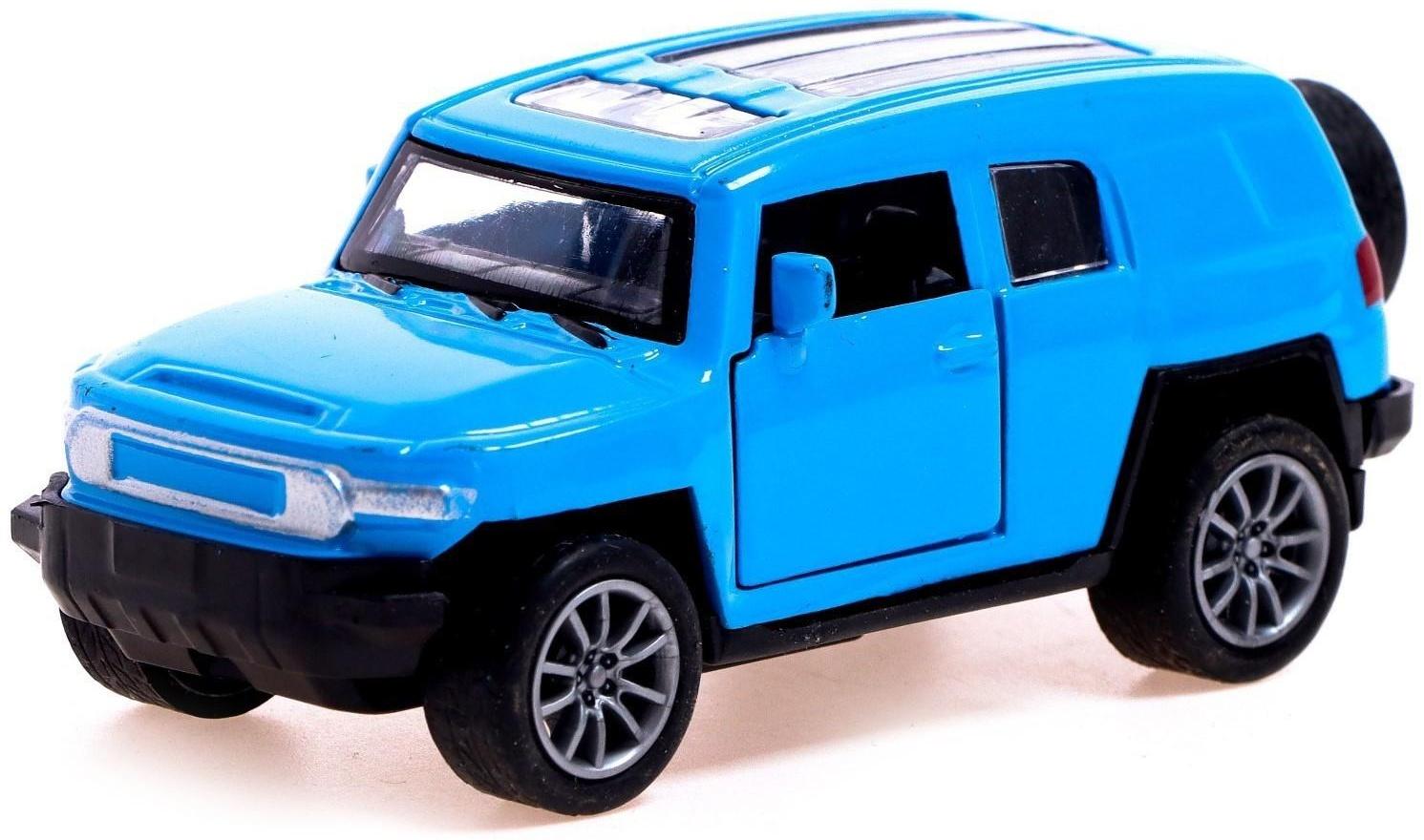 Машина металлическая «Джип», 1:48, инерция, открываются двери, МИКС