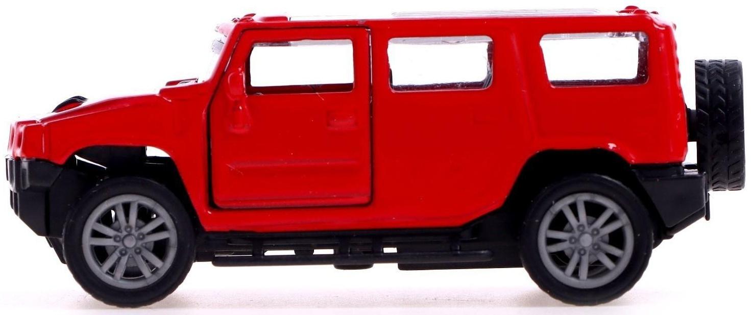 Машина металлическая «Джип», 1:48, инерция, открываются двери, МИКС