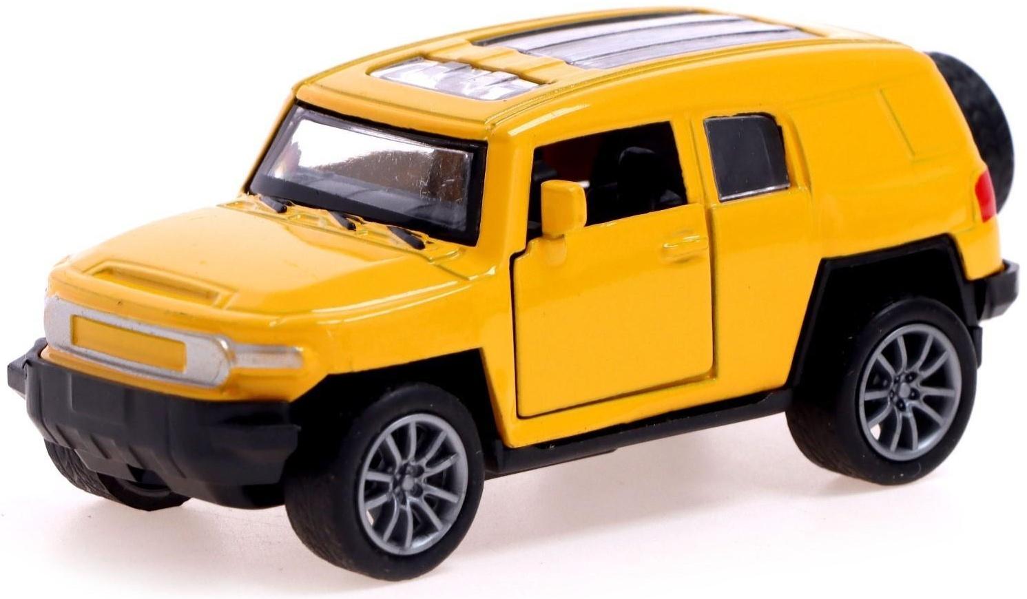 Машина металлическая «Джип», 1:48, инерция, открываются двери, МИКС