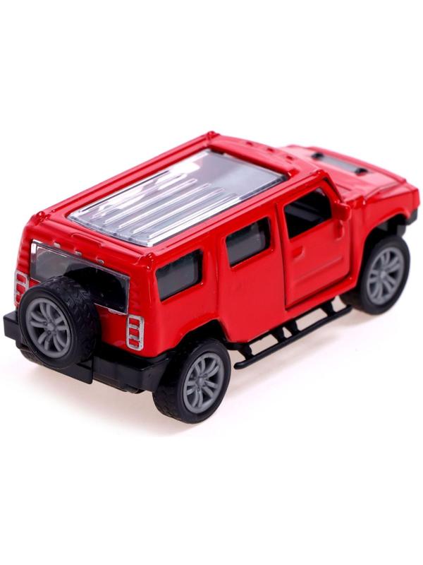 Машина металлическая «Джип», 1:48, инерция, открываются двери, МИКС
